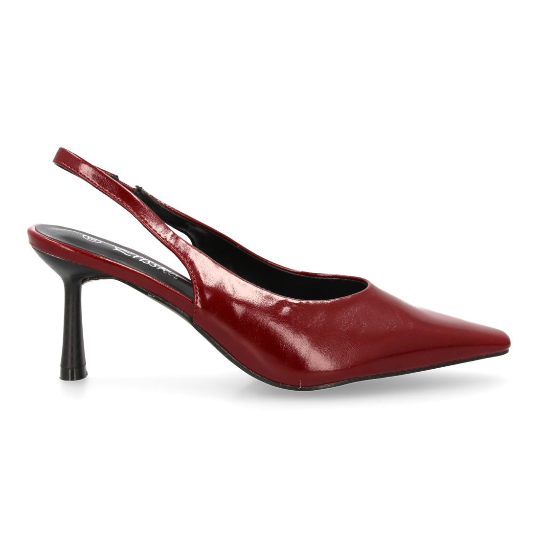 Zapatos de Tacón Burdeos Sofisticados Mujer