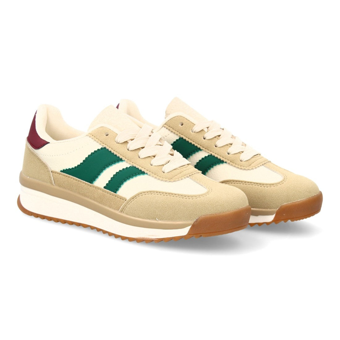 Zapatillas Beige Casual - Neutralidad Cálida