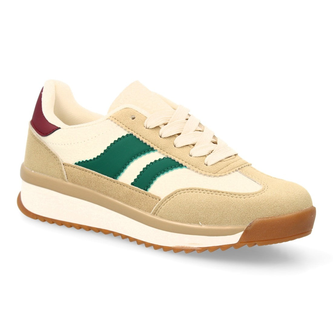 Zapatillas Beige Casual - Neutralidad Cálida