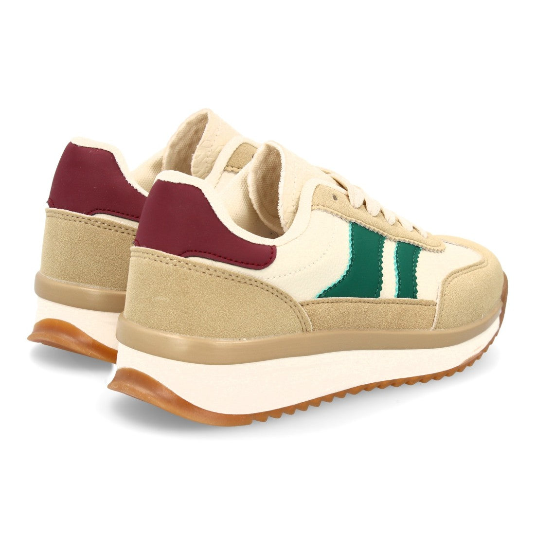 Zapatillas Beige Casual - Neutralidad Cálida