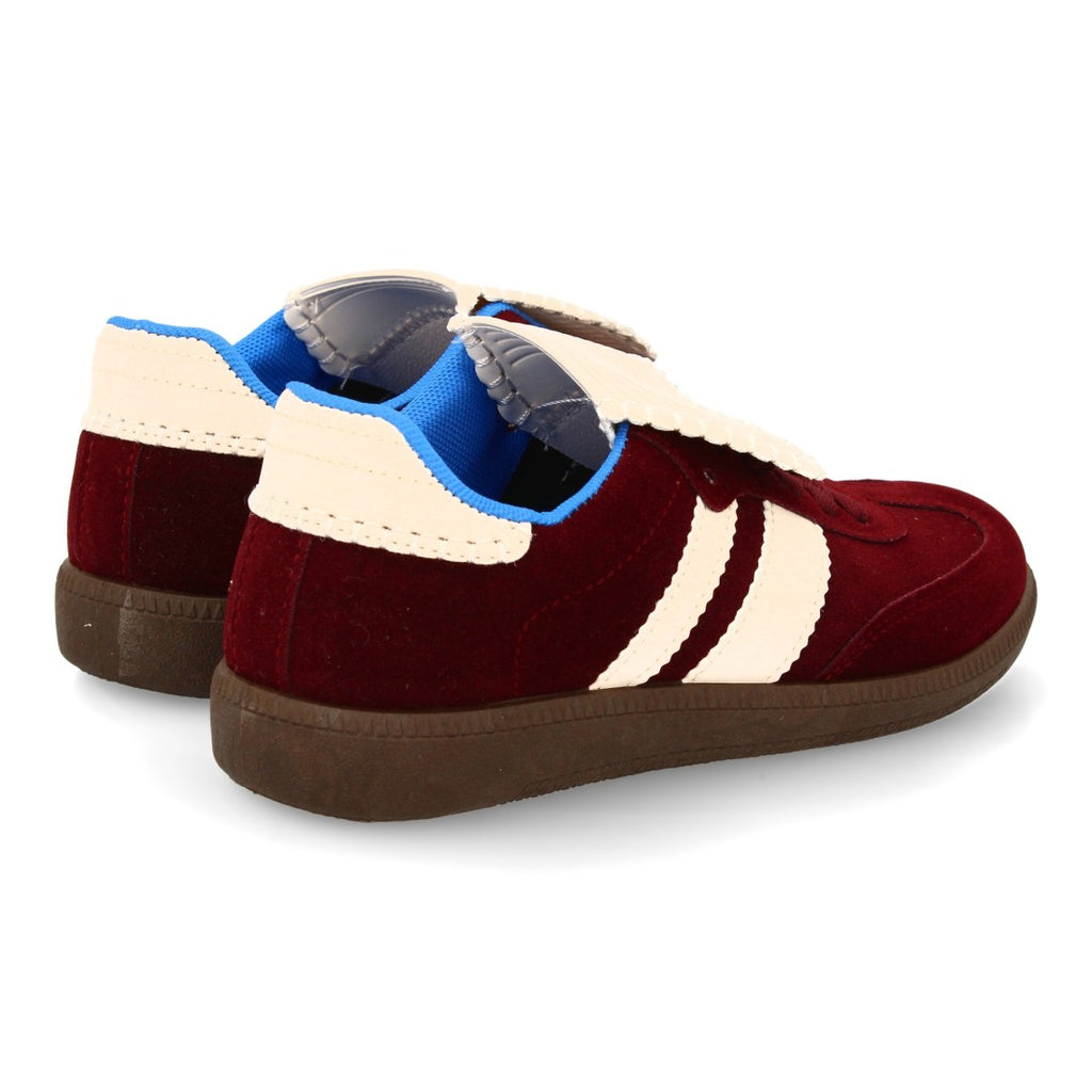 Bordeauxfarbene Damen-Sneaker | Herbstliche und zeitlose Raffinesse