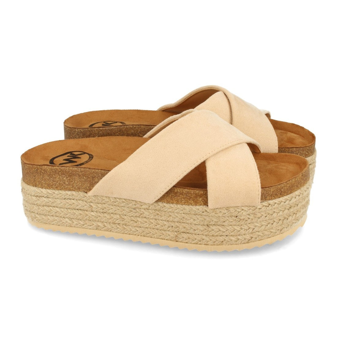 Sandalias Beige Mujer Elegantes Verano