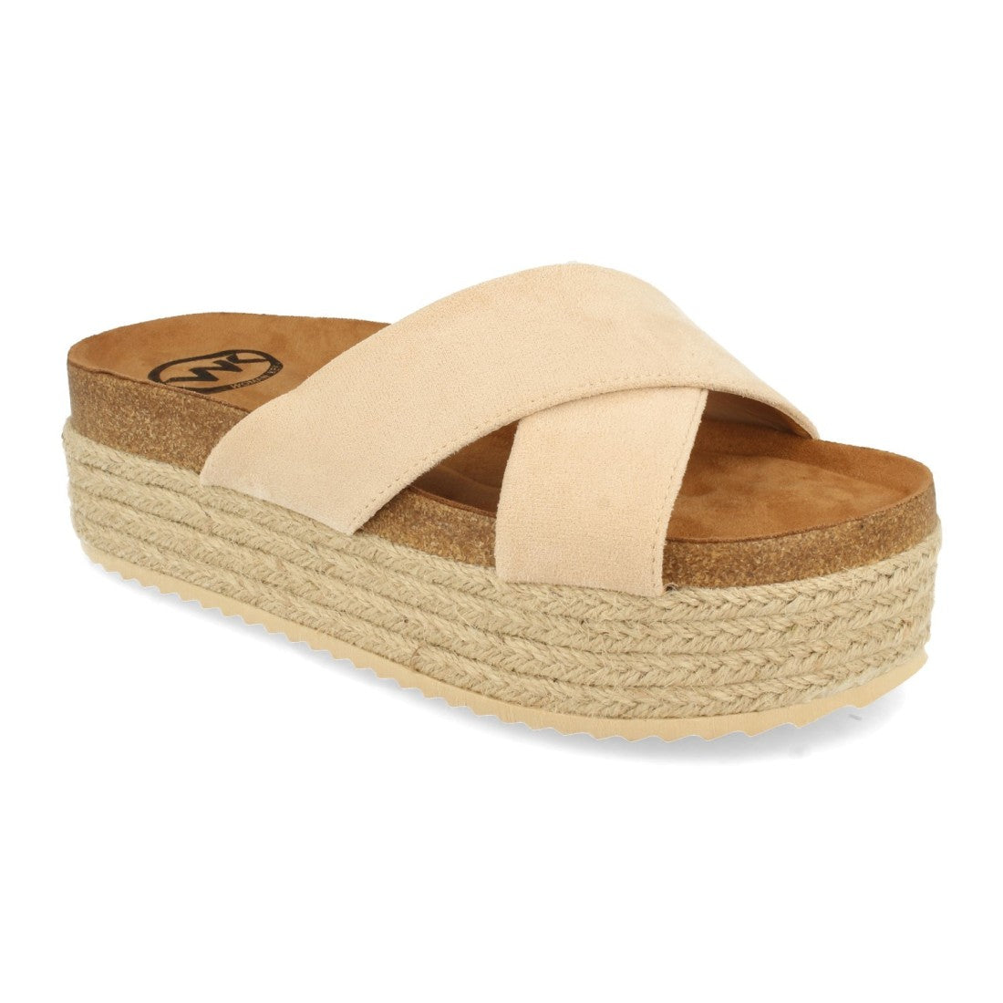 Sandalias Beige Mujer Elegantes Verano