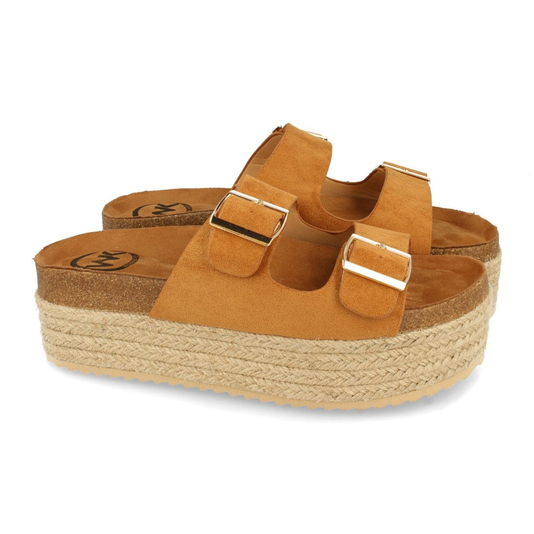 Sandalias Camel Mujer Elegantes Verano