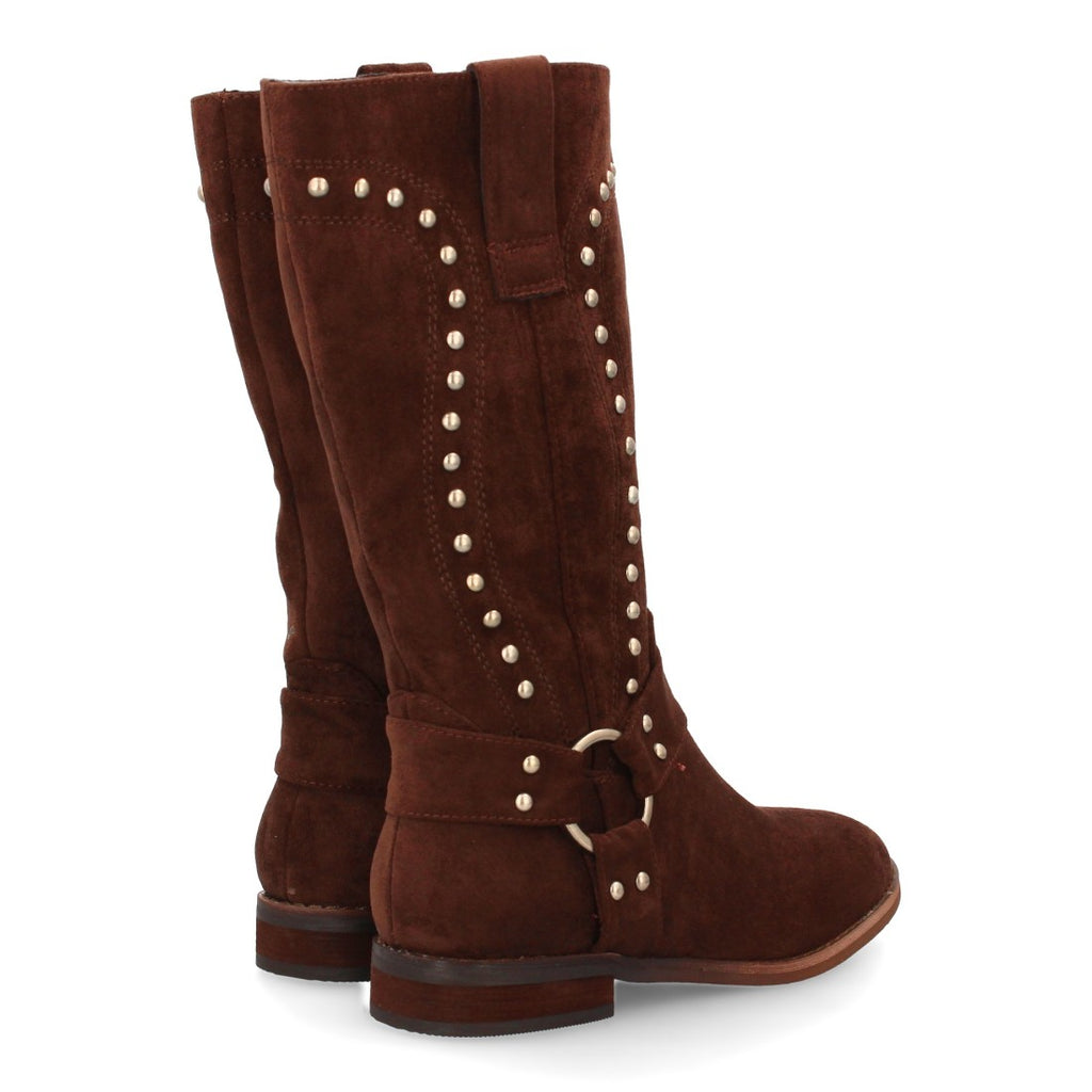 Botas Marrones Elegantes con Tacón