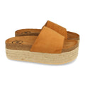 Sandalias Camel Mujer Elegantes Verano