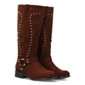 Elegante braune Stiefel für Herbst/Winter