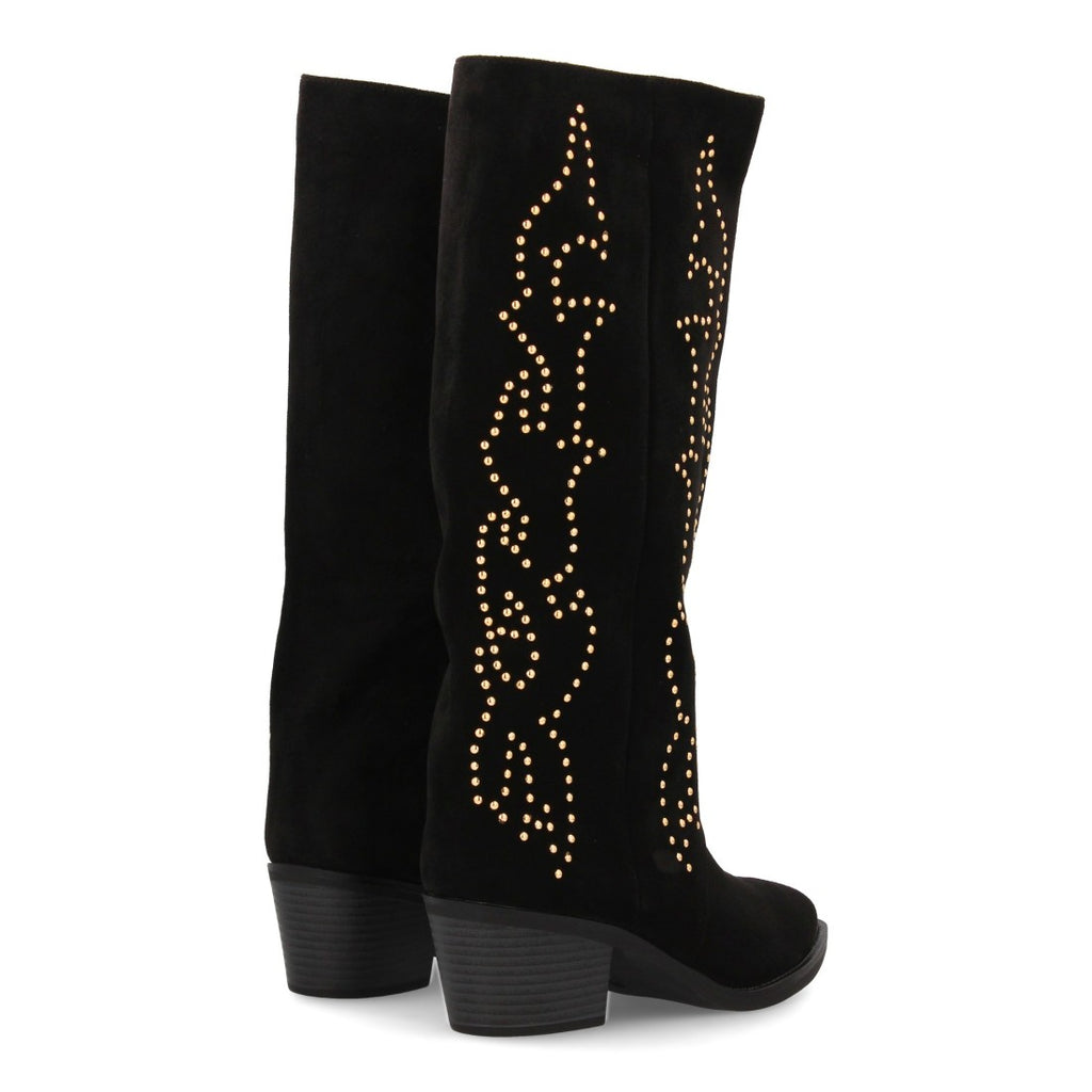 Schwarze Stiefel Urbaner Stil Herbst-Winter