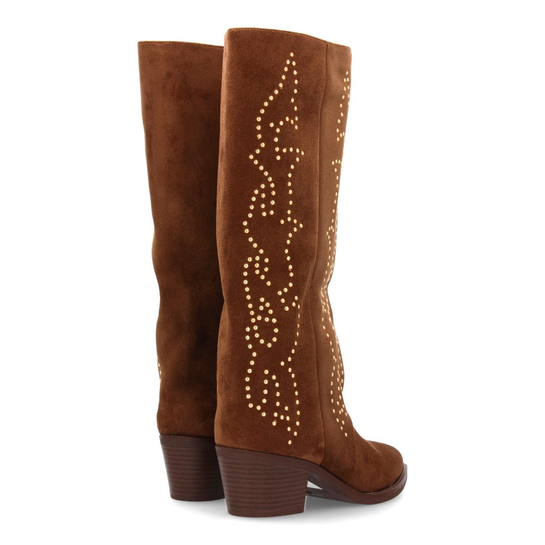 Khakifarbene Stiefel im Urban-Look für Herbst/Winter