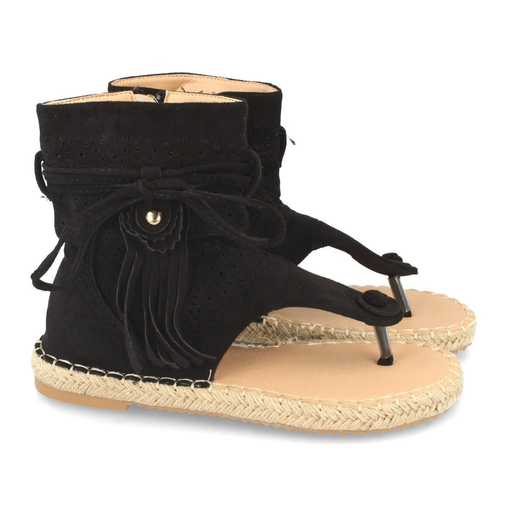 Sandalias Negras Mujer Elegantes Verano
