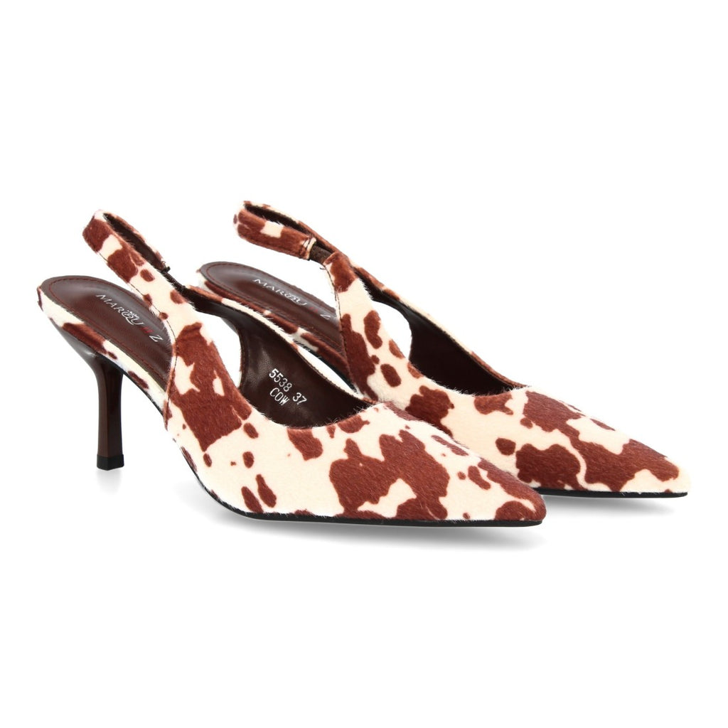 Zapatos de Tacón Cuero Mujer