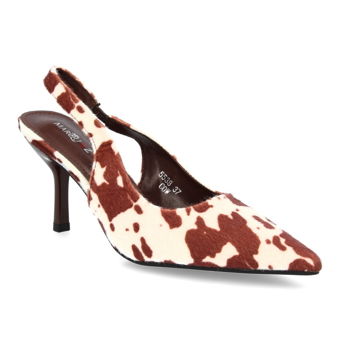 Zapatos de Tacón Cuero Mujer