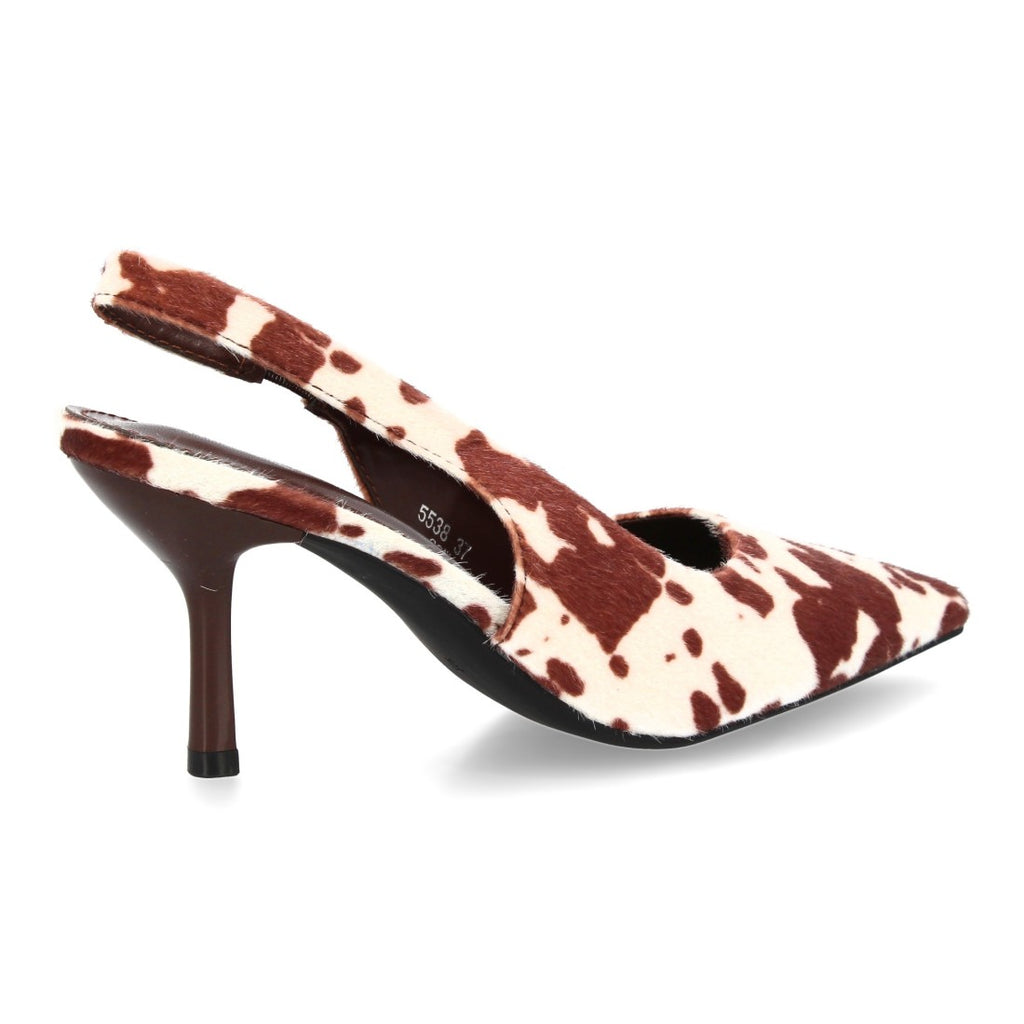 Zapatos de Tacón Cuero Mujer