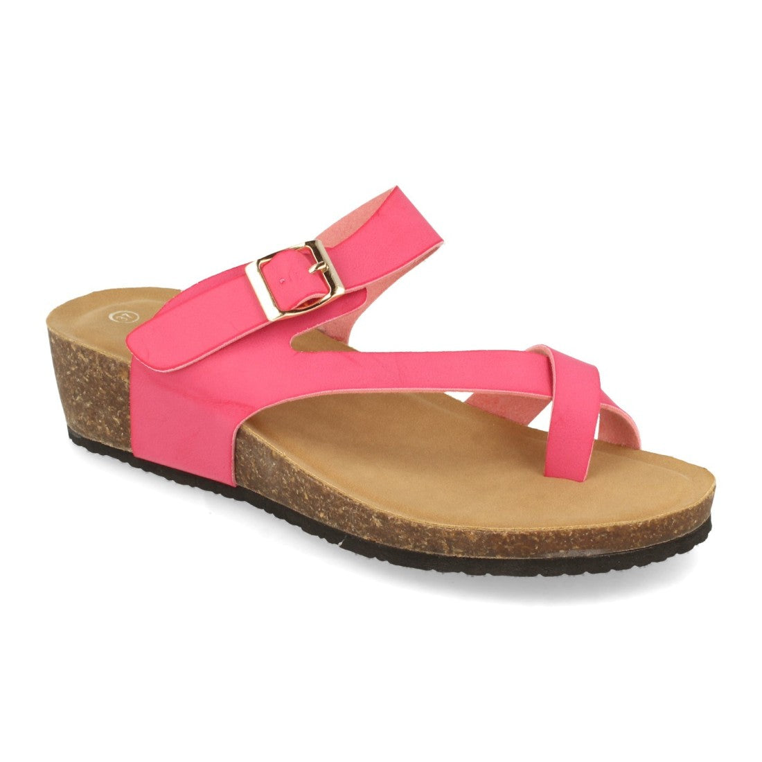 Sandalias Fucsia Mujer Elegantes Verano