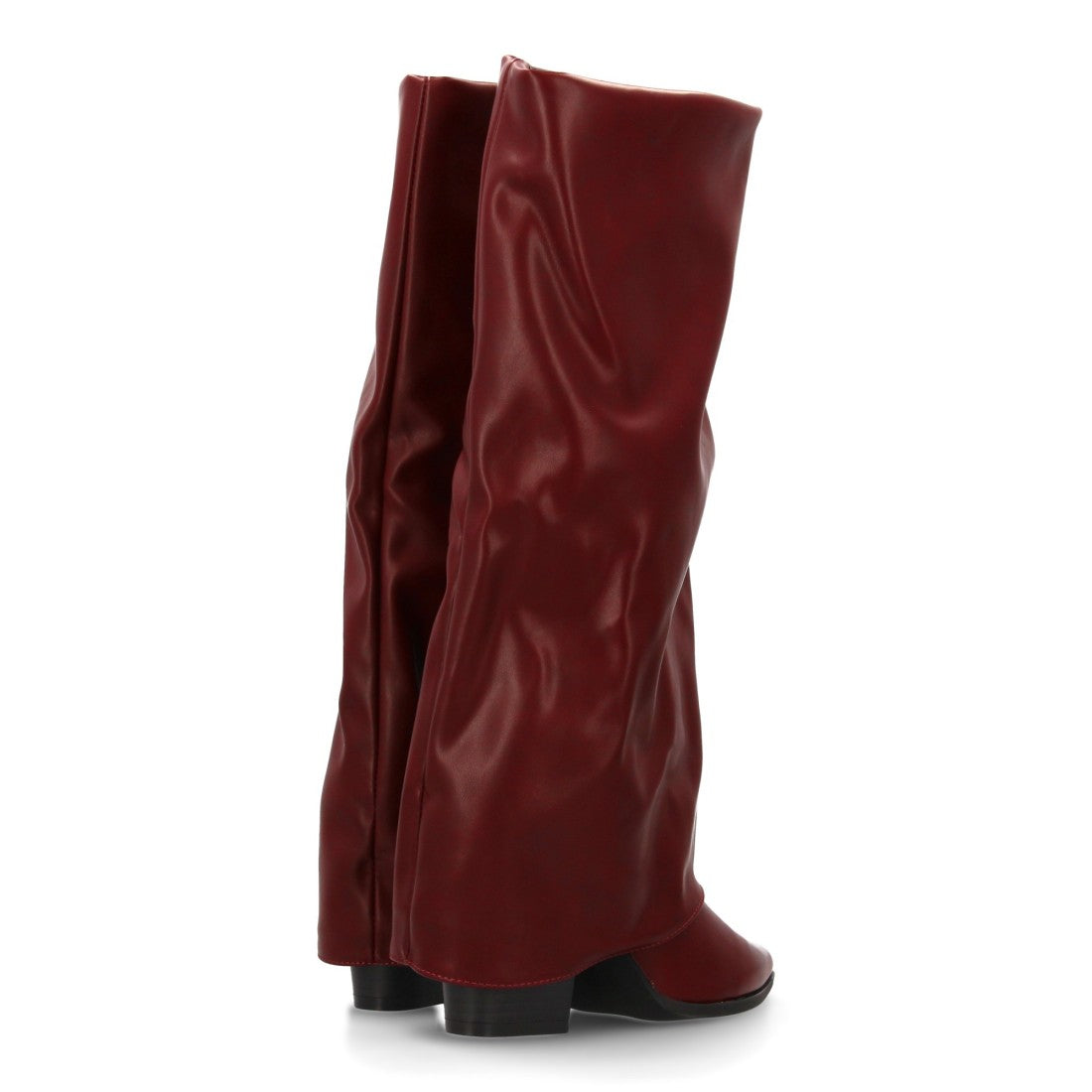 Elegante Bordeaux-Stiefel Herbst-Winter