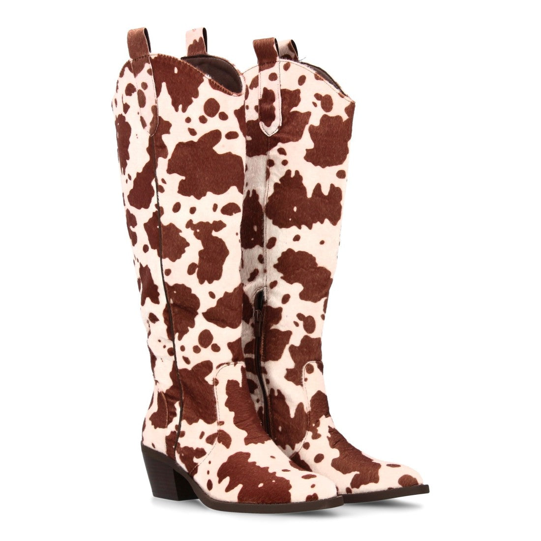 Elegante braune Stiefel für Herbst-Winter