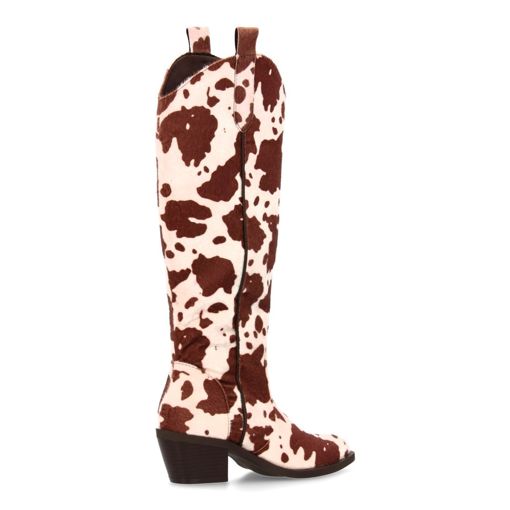 Elegante braune Stiefel für Herbst-Winter