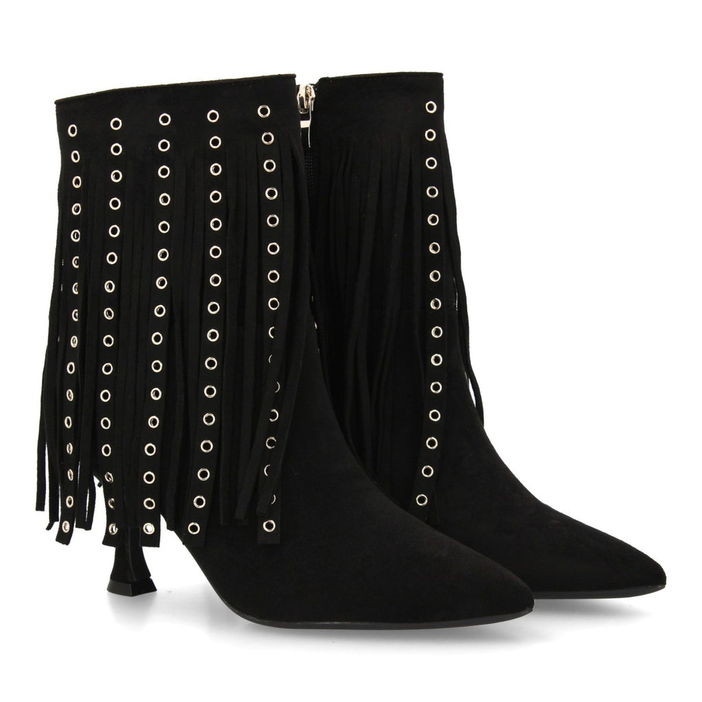 Botas Negras Elegantes con Tacón