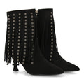 Botas Negras Elegantes con Tacón