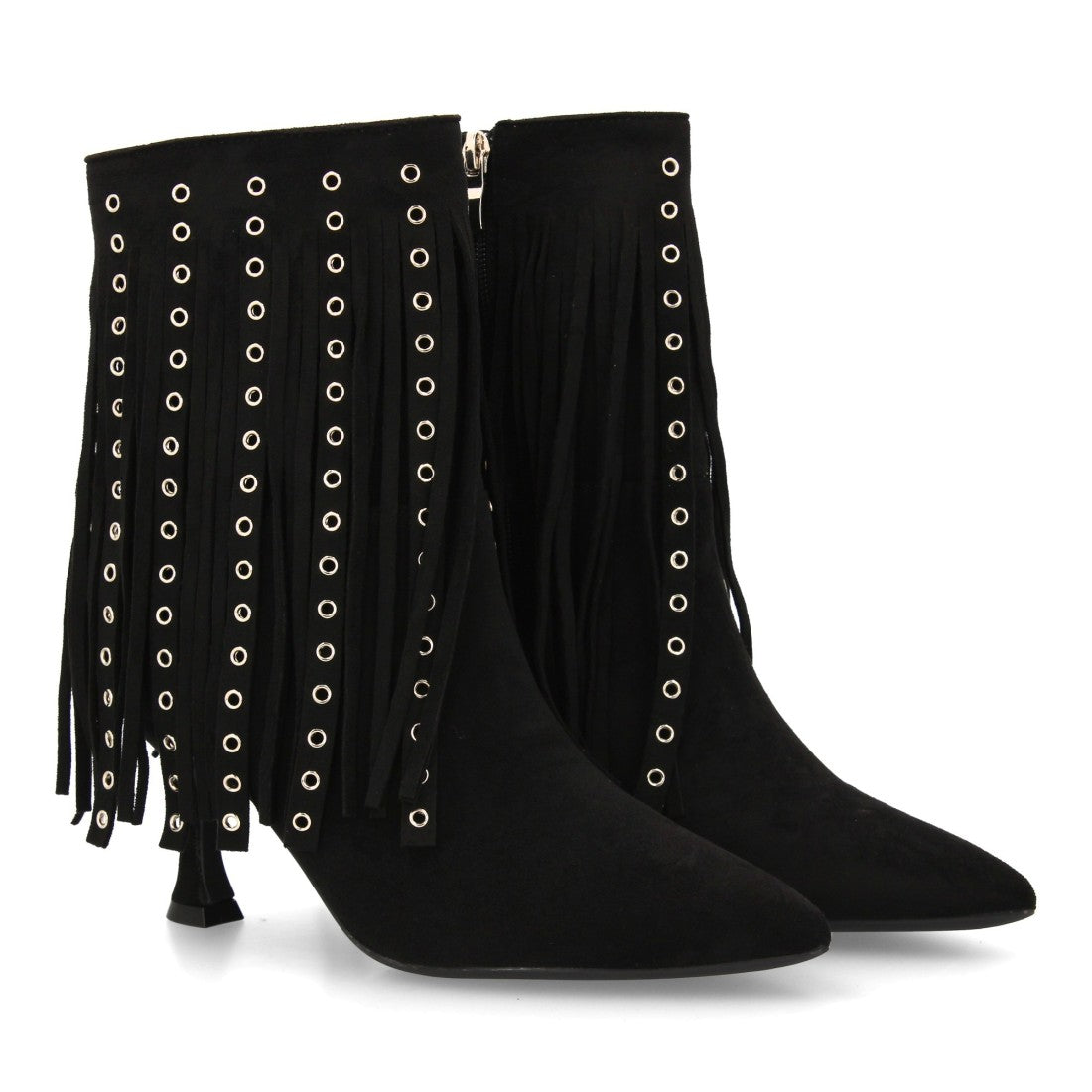 Botas Negras Elegantes con Tacón