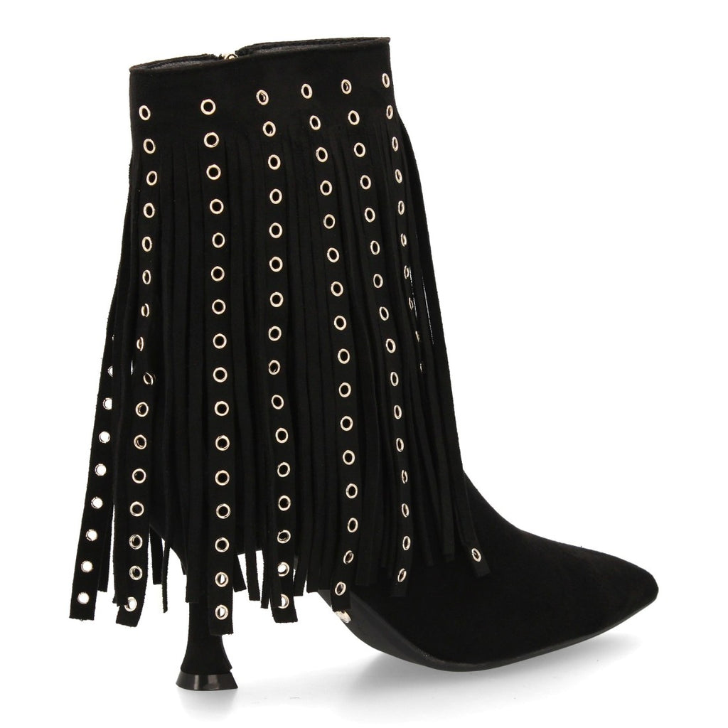Botas Negras Elegantes con Tacón