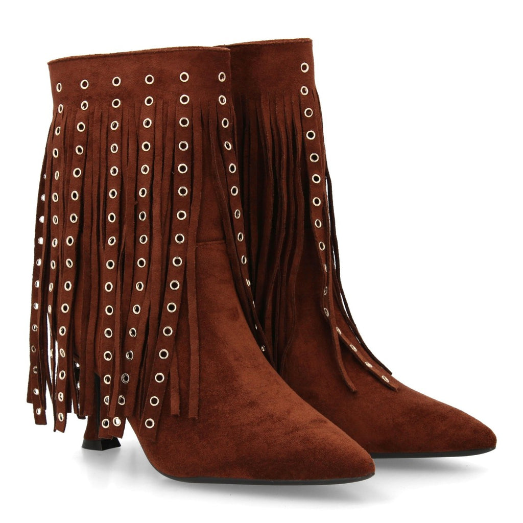 Botas Marrones Elegantes con Tacón