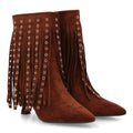 Botas Marrones Elegantes con Tacón