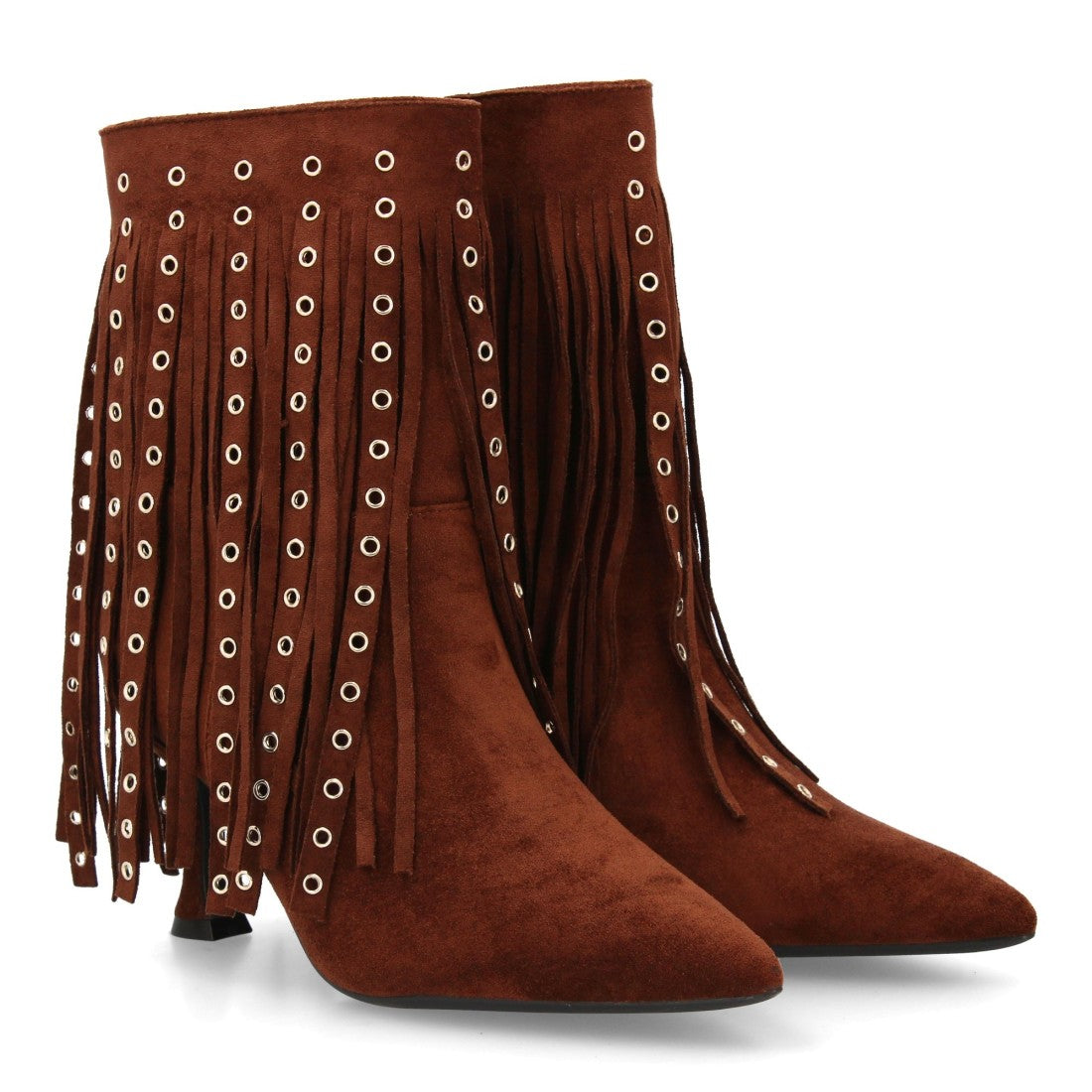 Botas Marrones Elegantes con Tacón
