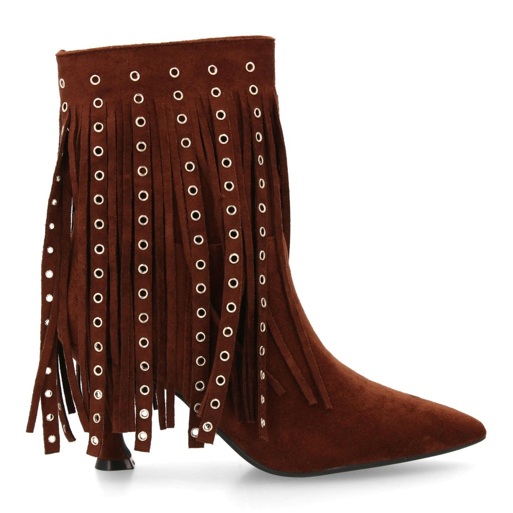 Botas Marrones Elegantes con Tacón