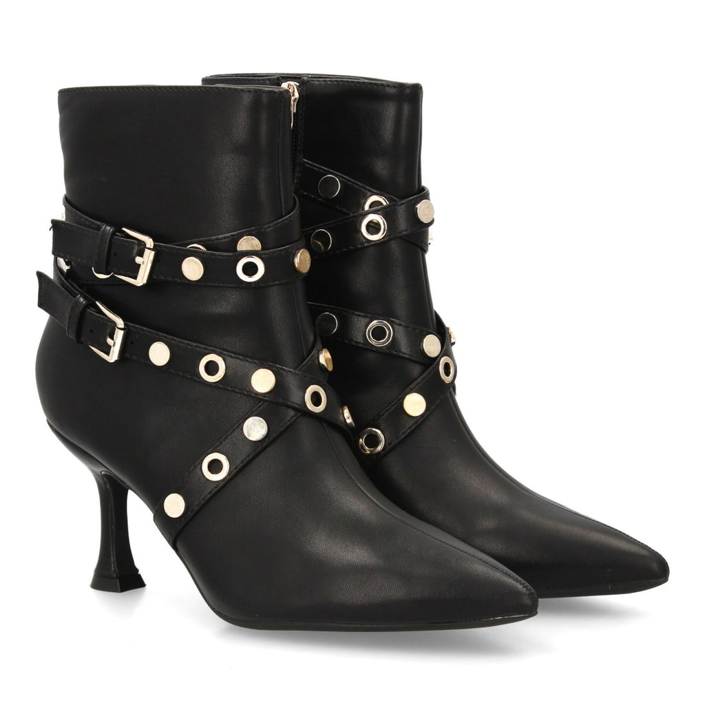 Botas Negras Elegantes con Tacón