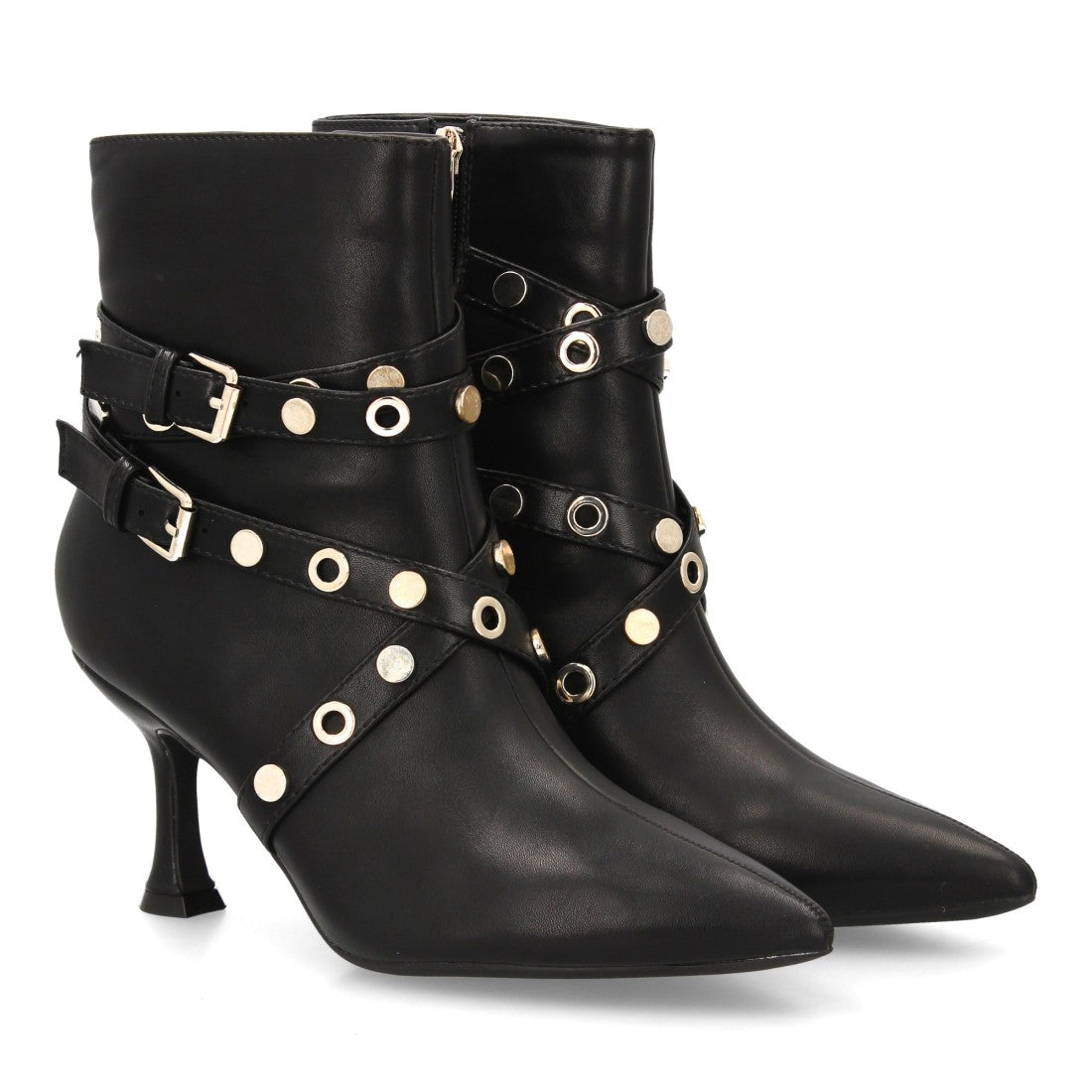 Botas Negras Elegantes con Tacón