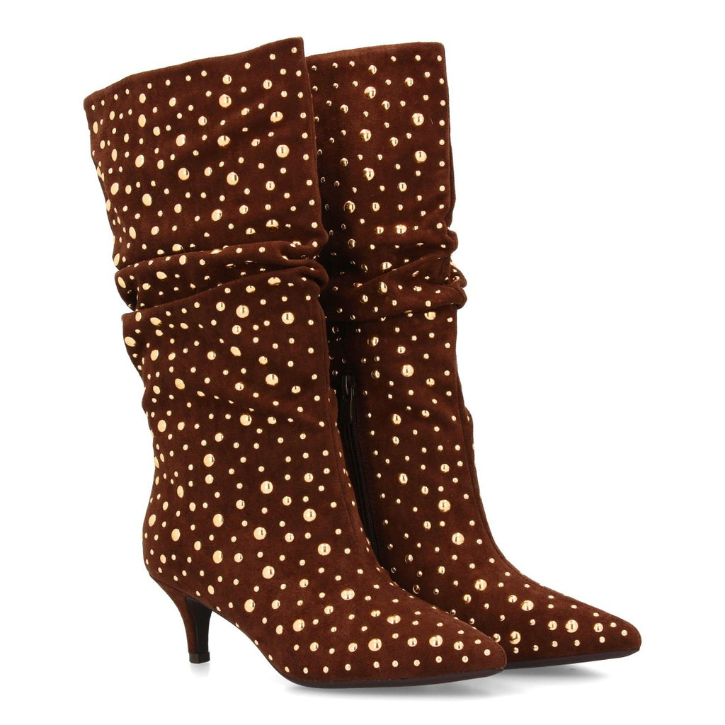 Elegante braune Stiefel für Herbst und Winter