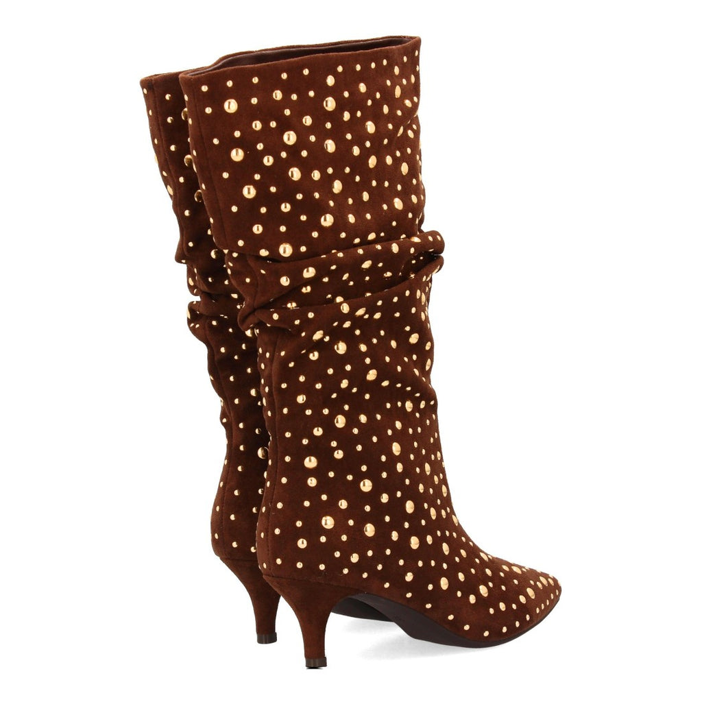 Elegante braune Stiefel für Herbst und Winter