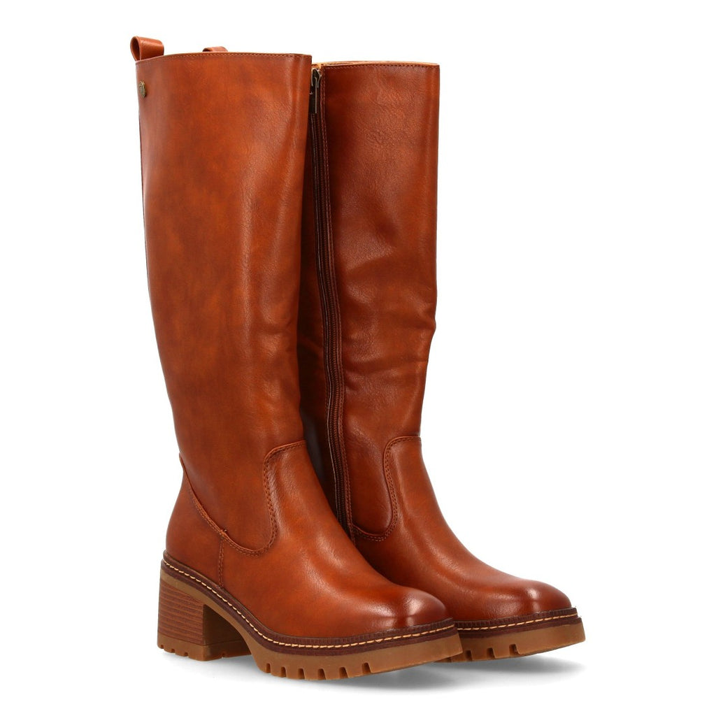Botas con Cuña Elegantes - Camel