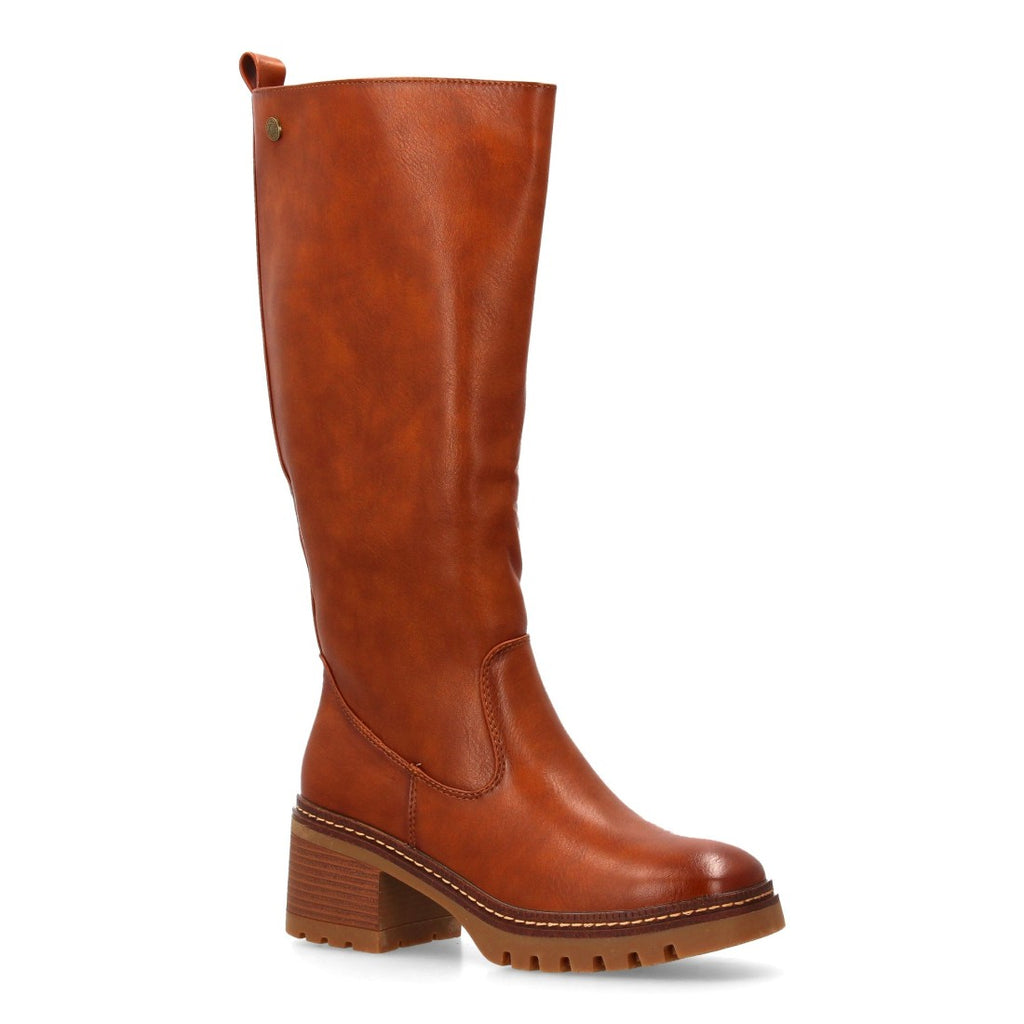 Botas con Cuña Elegantes - Camel