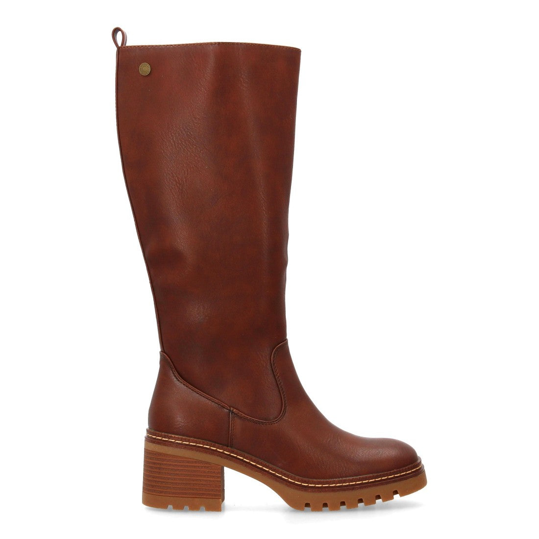 Botas con Cuña Elegantes - Marrón