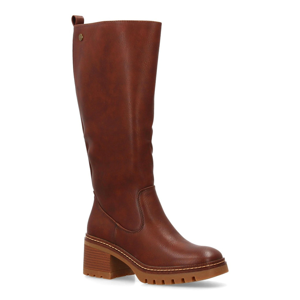 Botas con Cuña Elegantes - Marrón