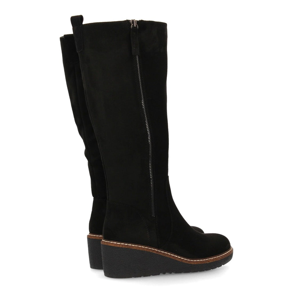 Botas con Cuña Elegantes - Negro