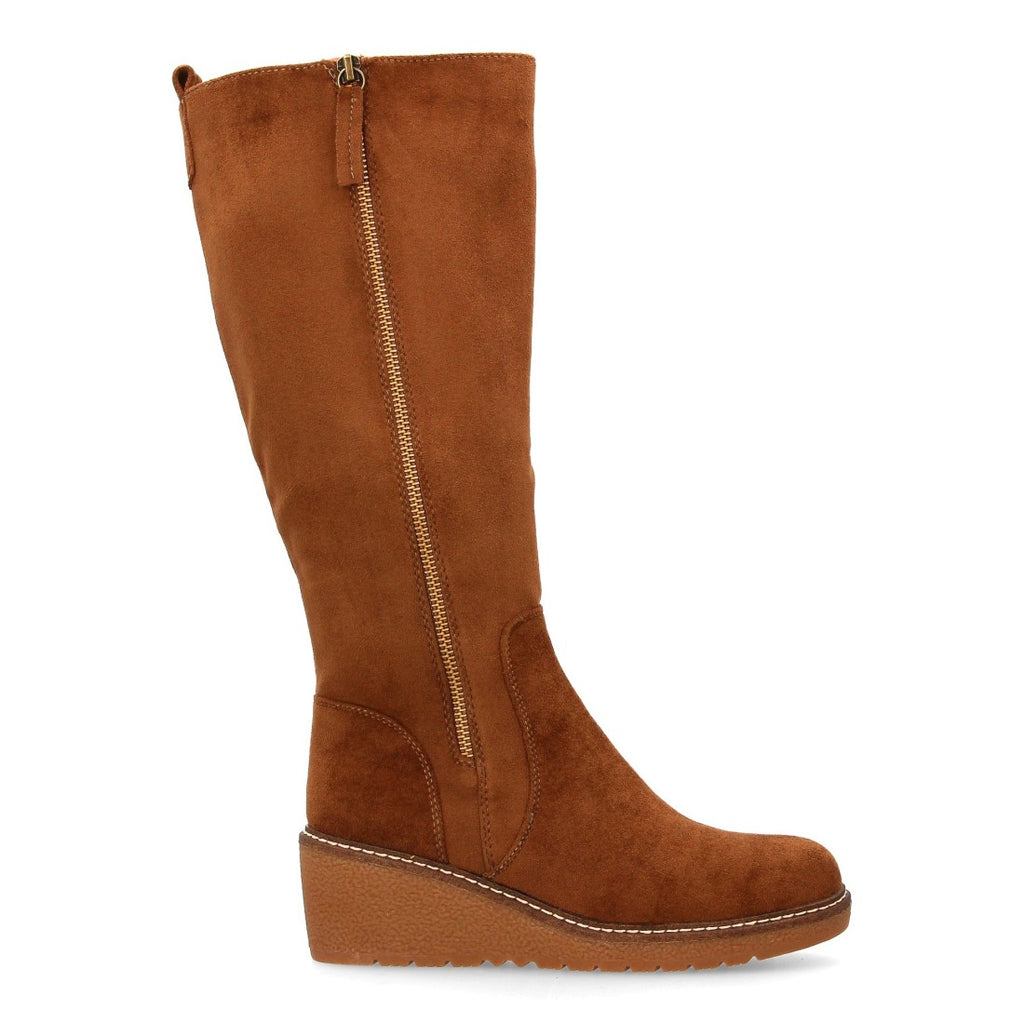 Botas con Cuña Elegantes - Taupe