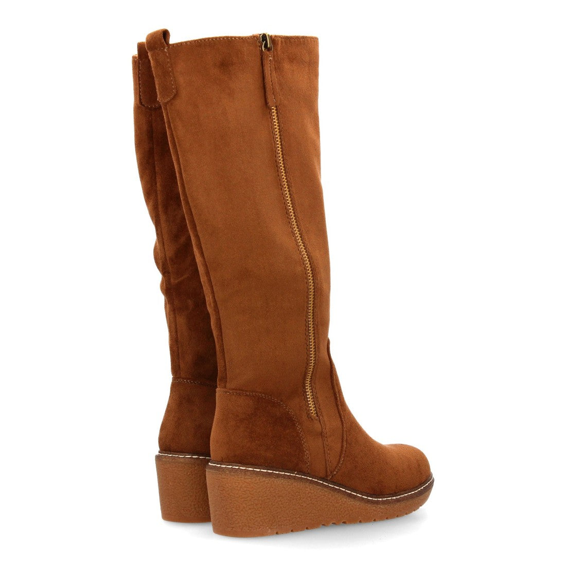 Botas con Cuña Elegantes - Taupe
