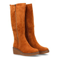 Botas con Cuña Elegantes - Camel