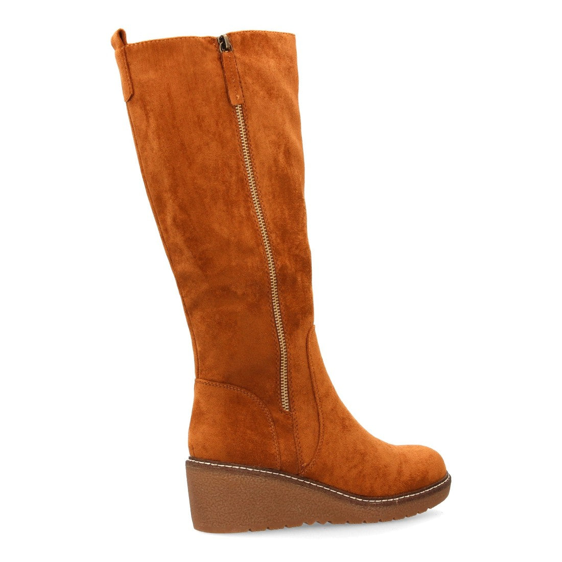 Botas con Cuña Elegantes - Camel
