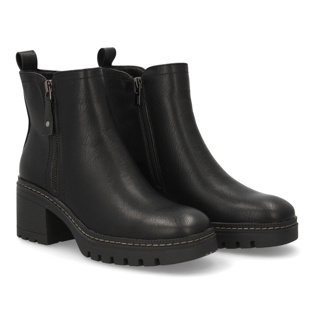 Botines Negros Deportivos - Elegancia Atemporal