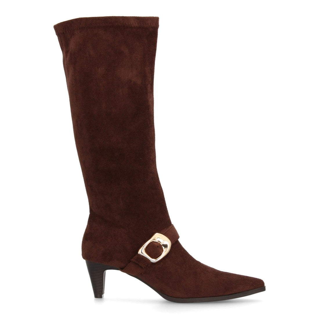 Bequeme braune Stiefel im urbanen Stil