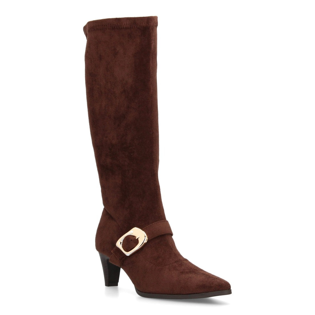 Bequeme braune Stiefel im urbanen Stil