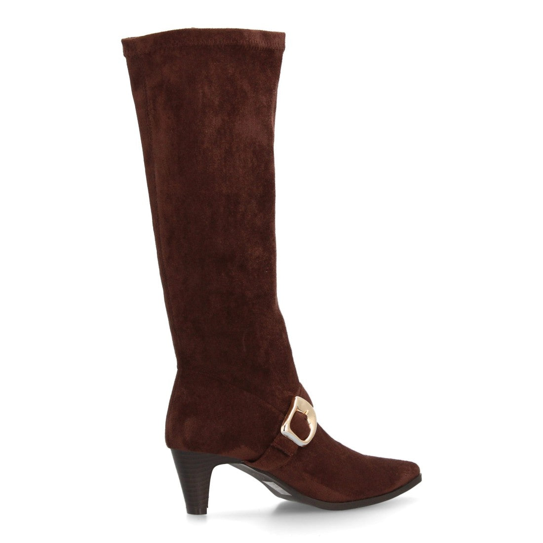Bequeme braune Stiefel im urbanen Stil