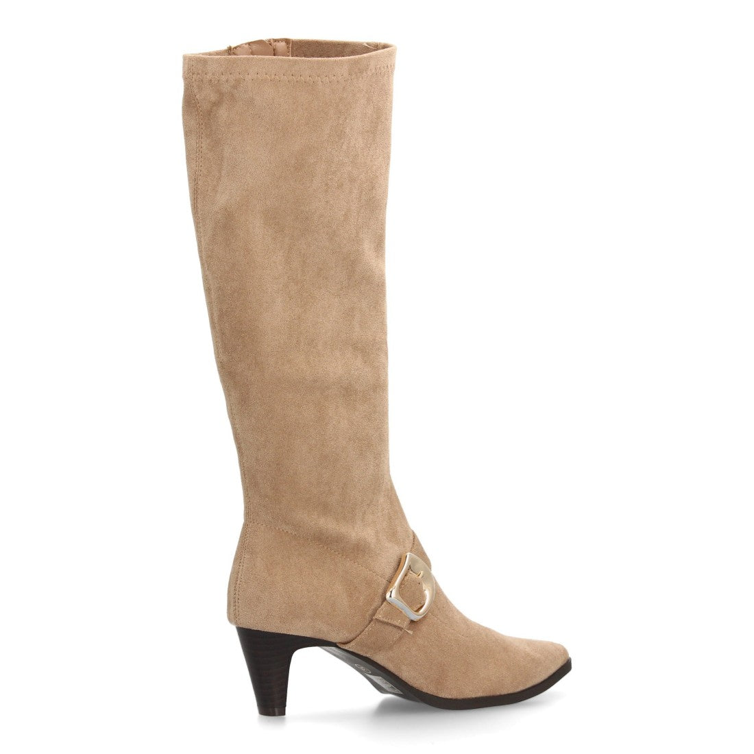 Bequeme khakifarbene Stiefel im urbanen Stil