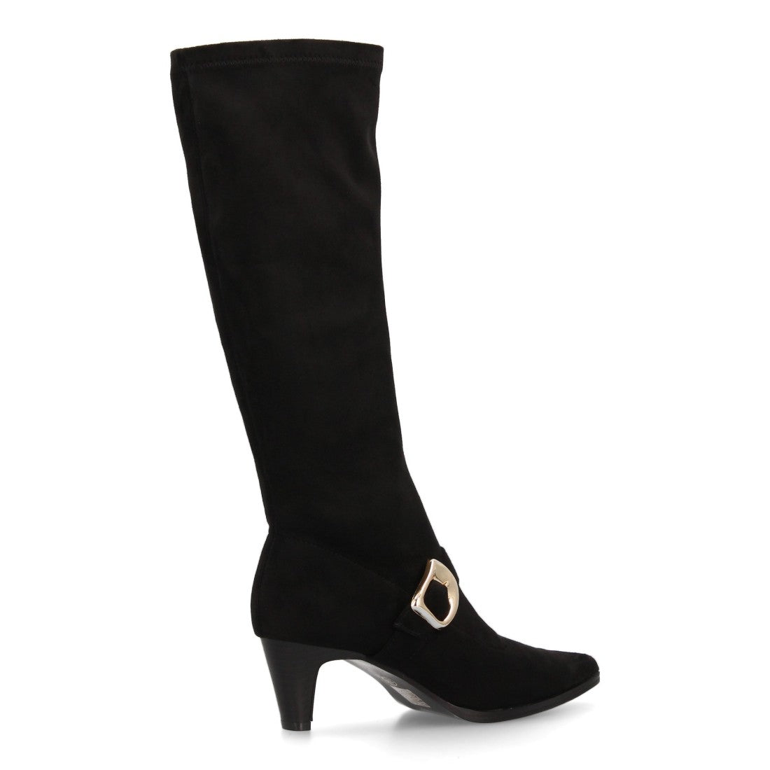 Bequeme schwarze Stiefel im urbanen Stil