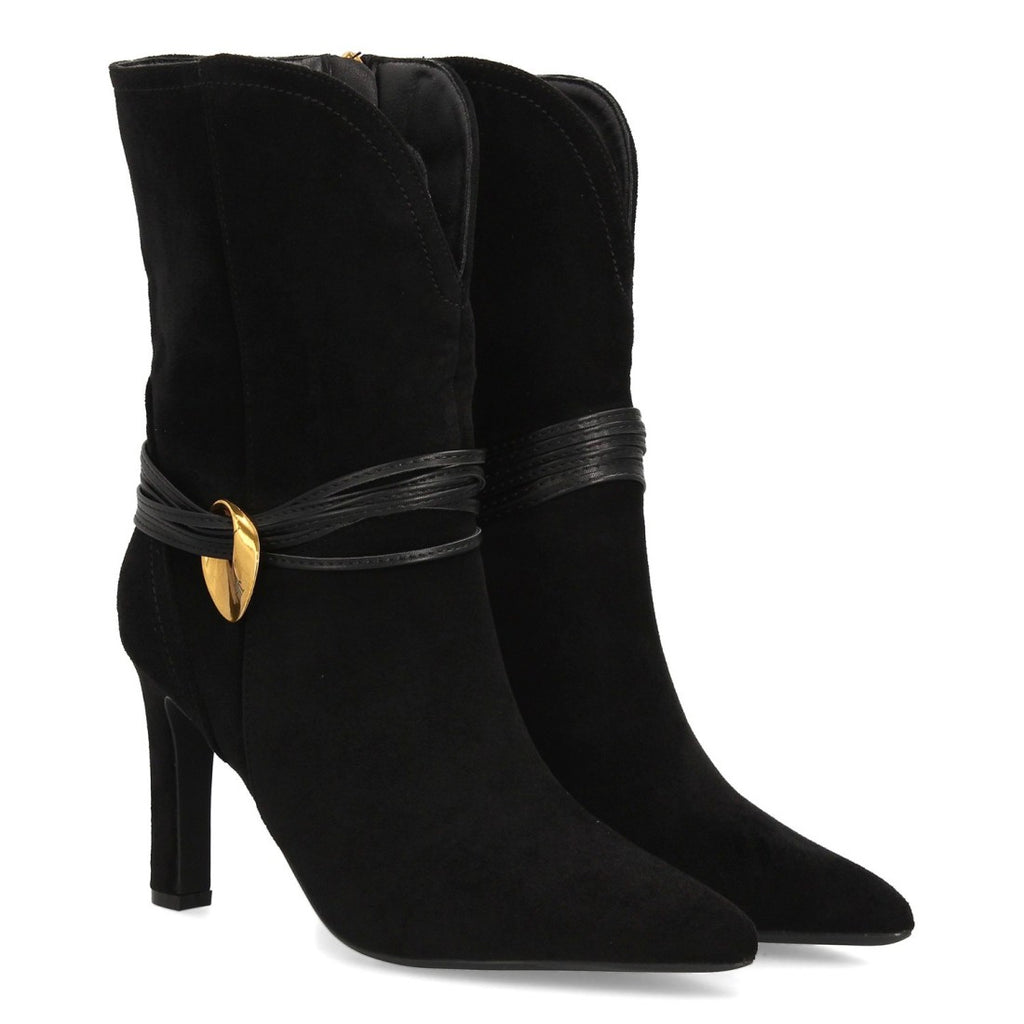 Botas Negras Elegantes con Tacón