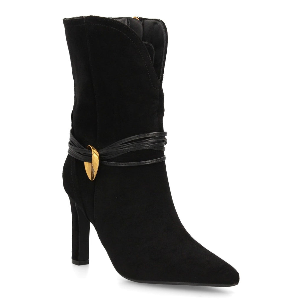 Botas Negras Elegantes con Tacón